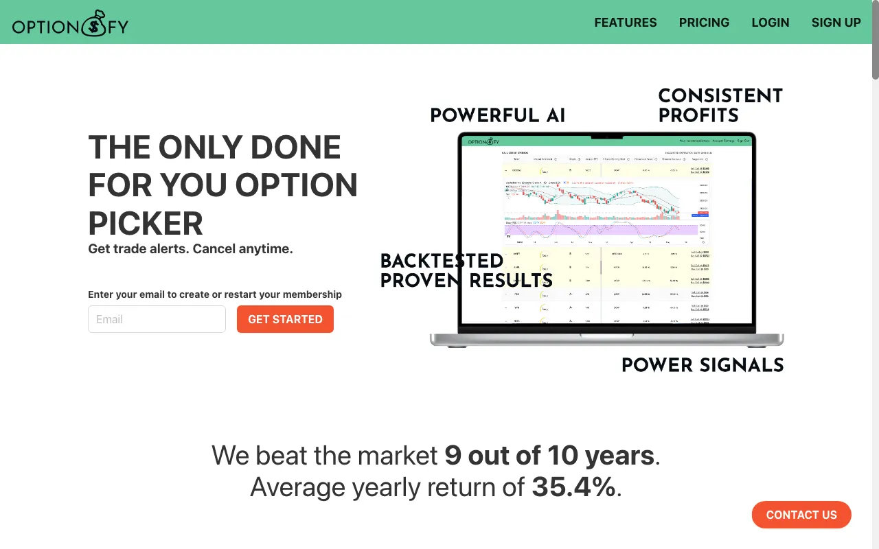 Optionsfy — preview screenshot