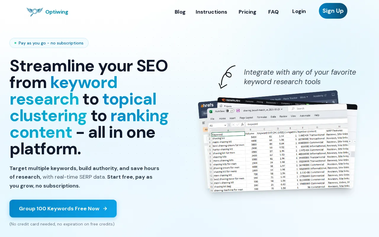 Optiwing — preview screenshot