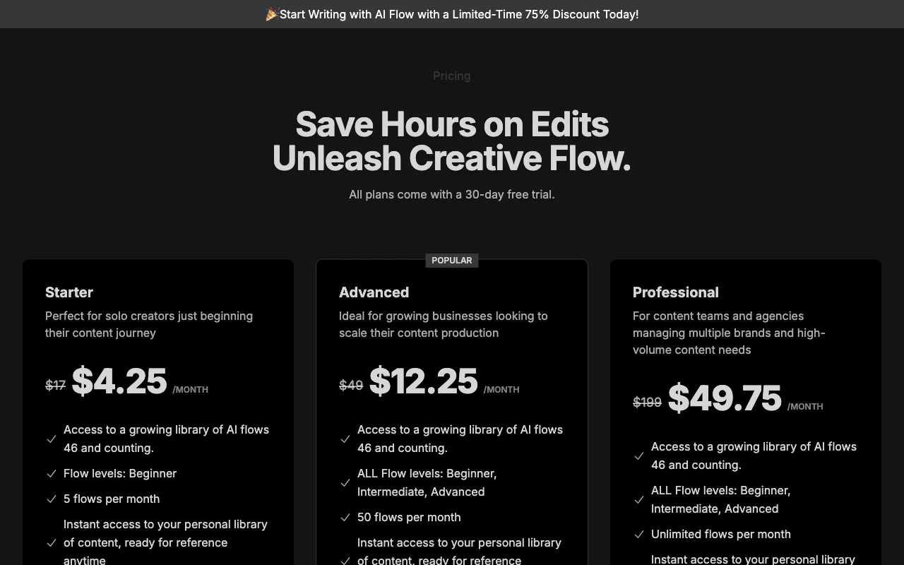 OranScribe — pricing page