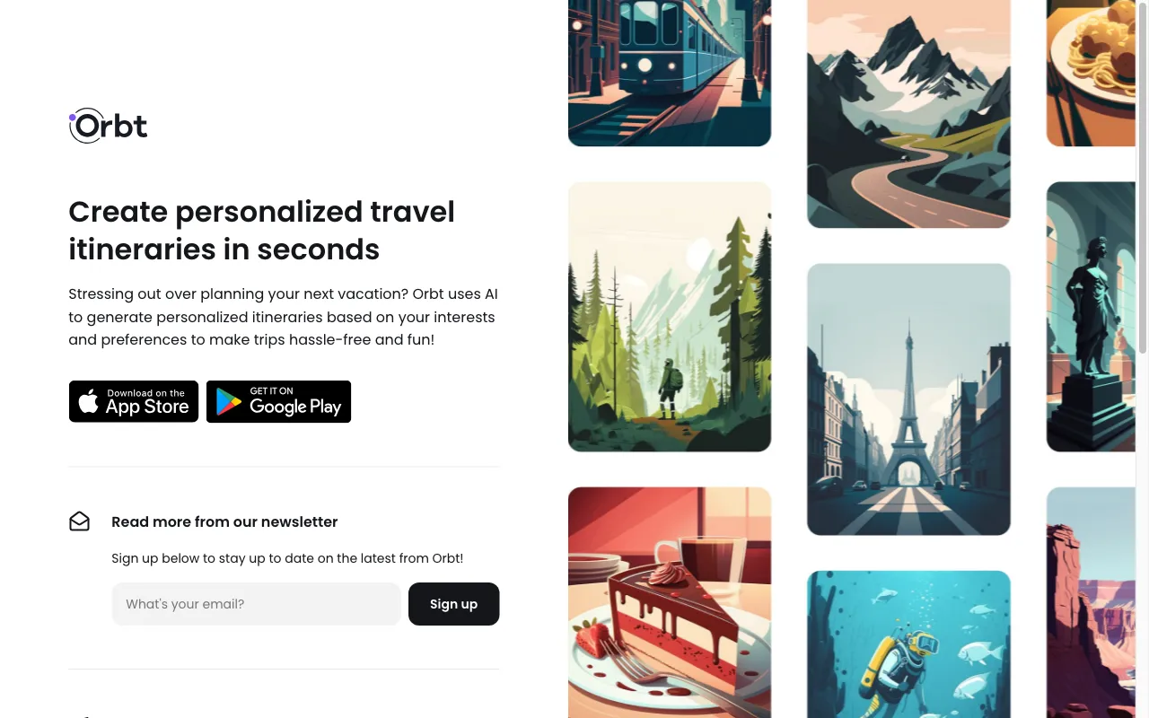 Orbt — preview screenshot