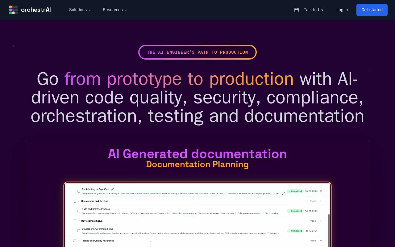 OrchestrAI — preview screenshot