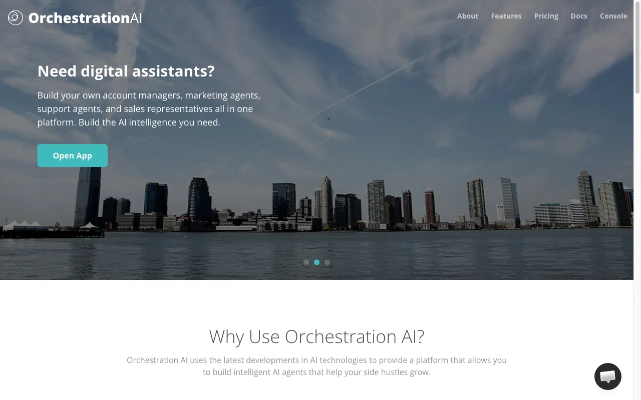 Orchestration AI — preview screenshot