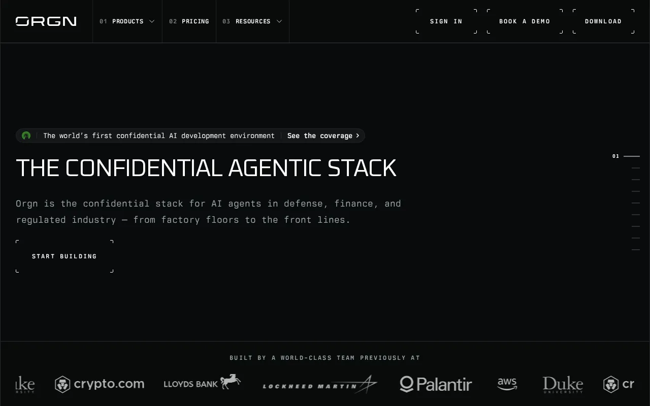 Orgn — preview screenshot