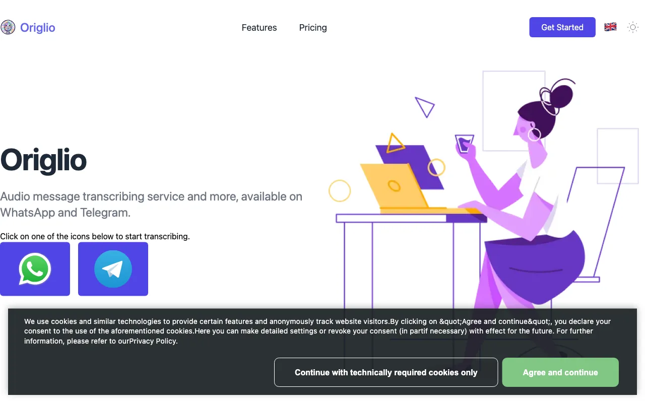 Origlio — preview screenshot