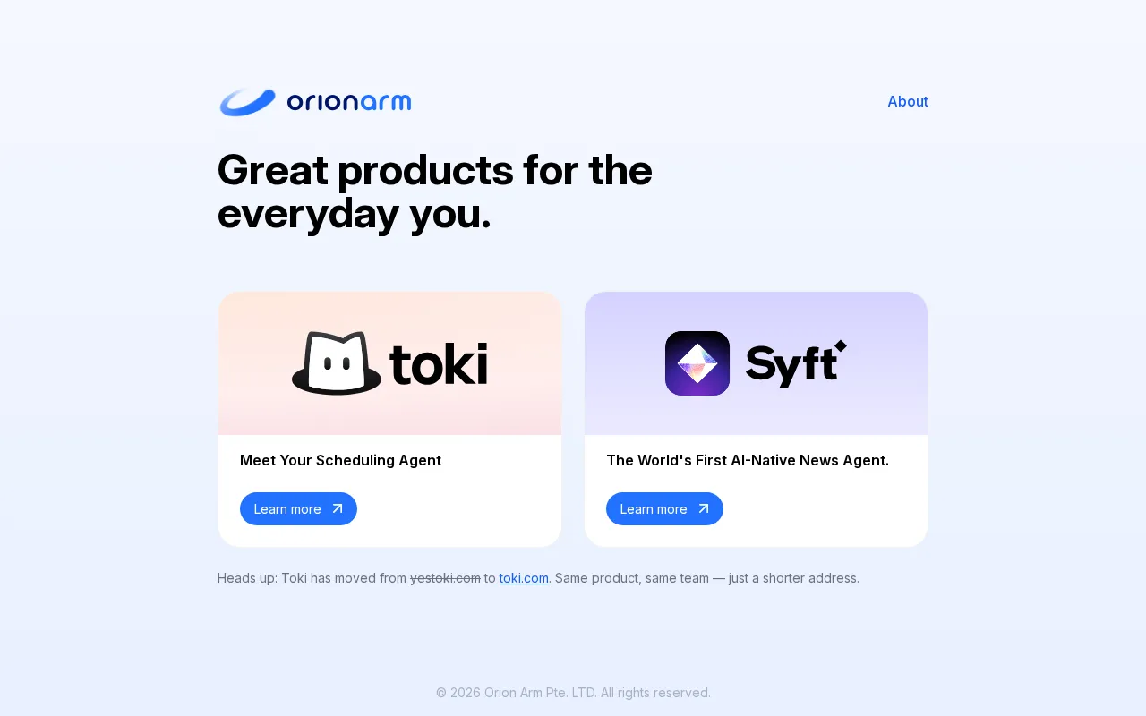 Orion Arm — preview screenshot