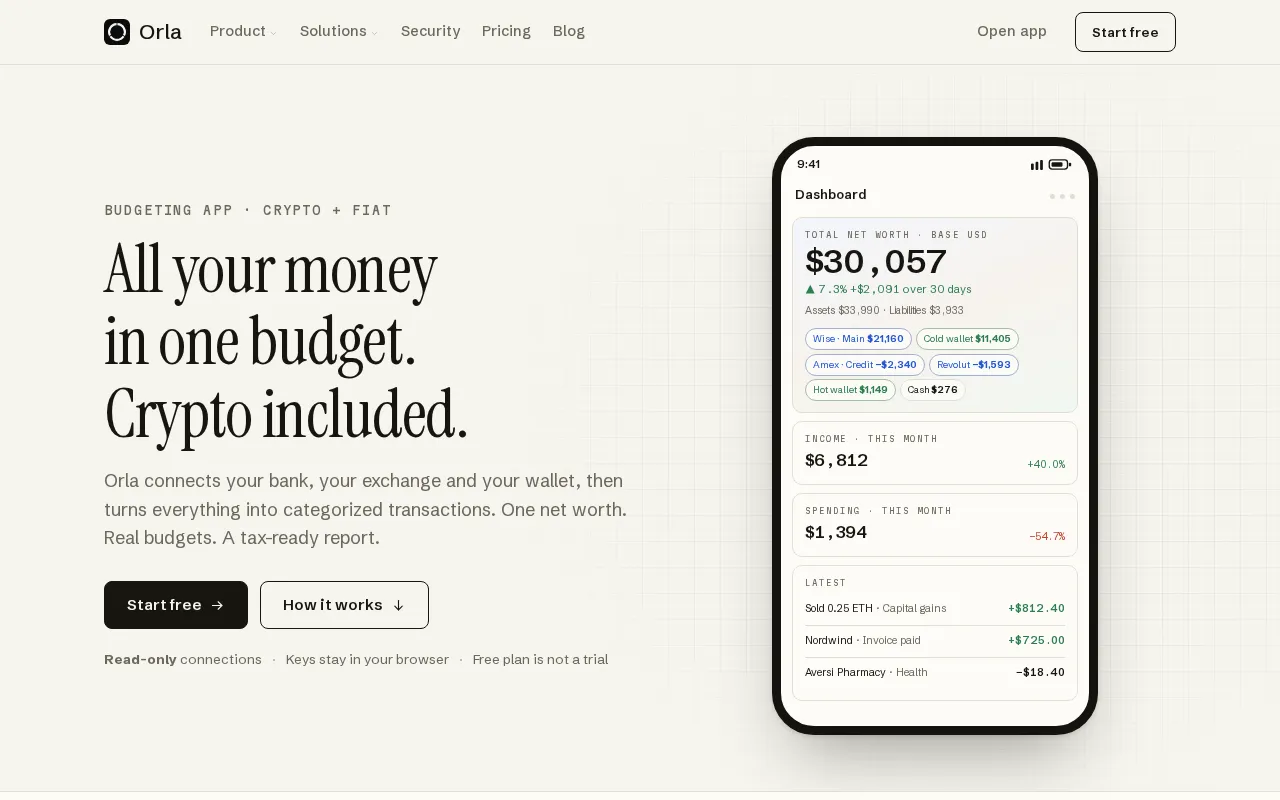 Orla — preview screenshot
