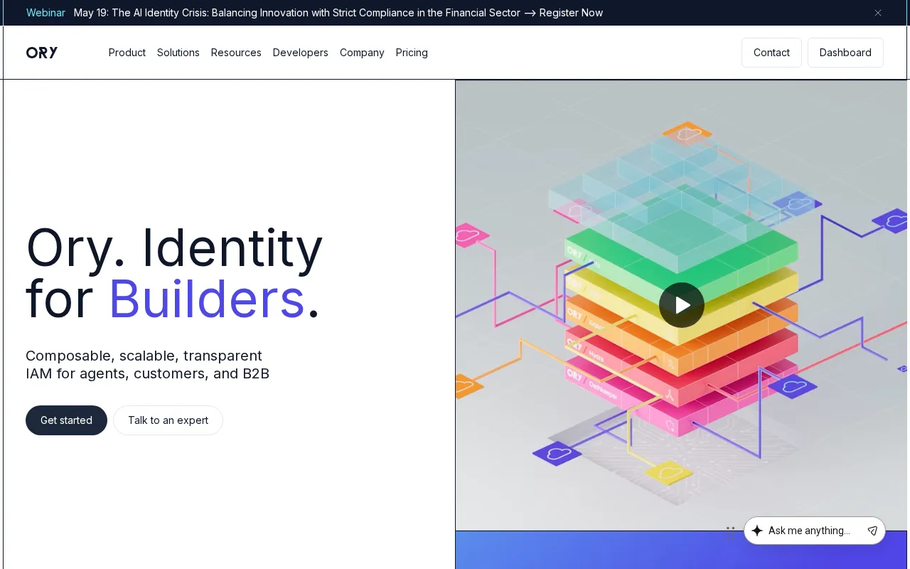 Ory Corp — preview screenshot