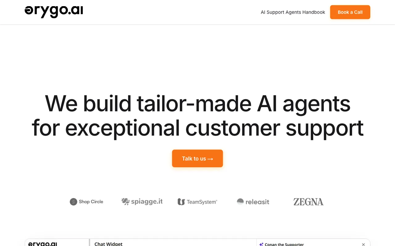 Orygo AI — preview screenshot