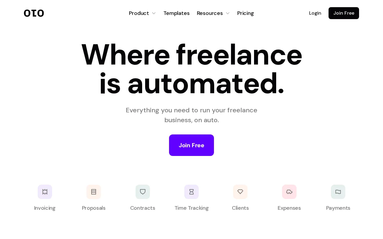 OTO work — preview screenshot