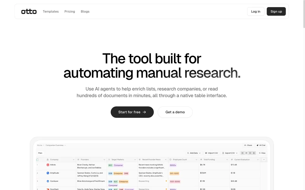 Ottogrid — preview screenshot