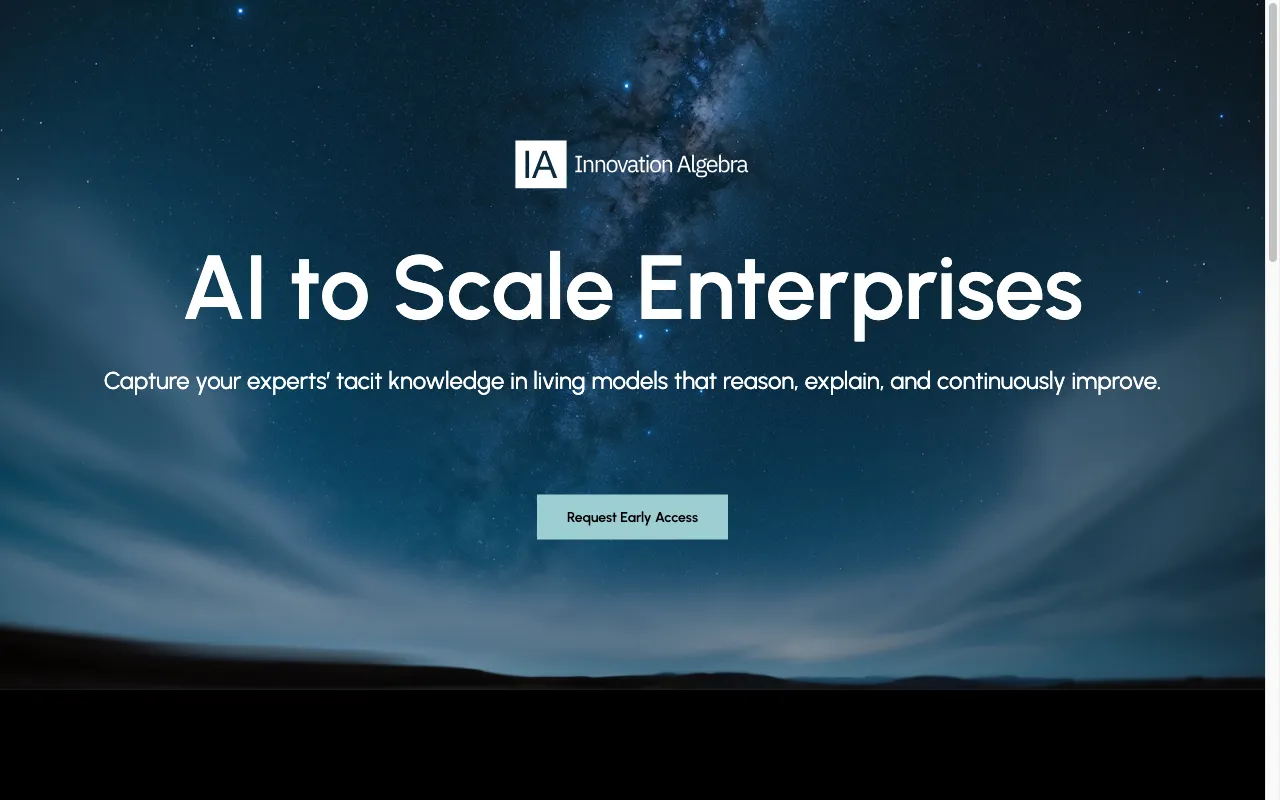 Innovation Algebra — preview screenshot