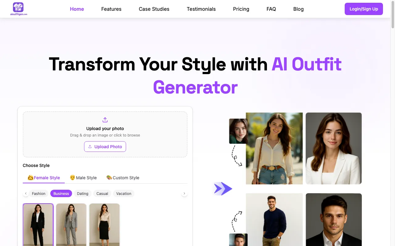 OutfitAI — preview screenshot