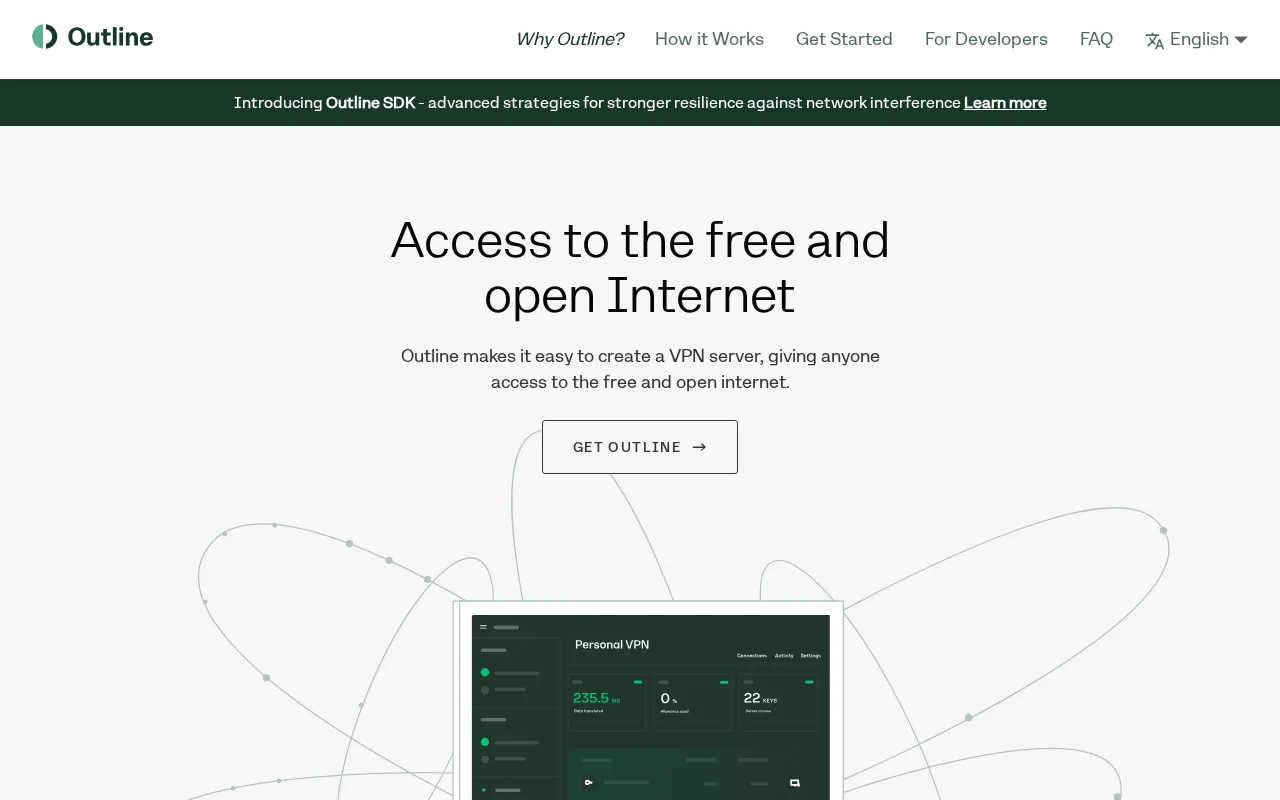 Outline VPN — preview screenshot