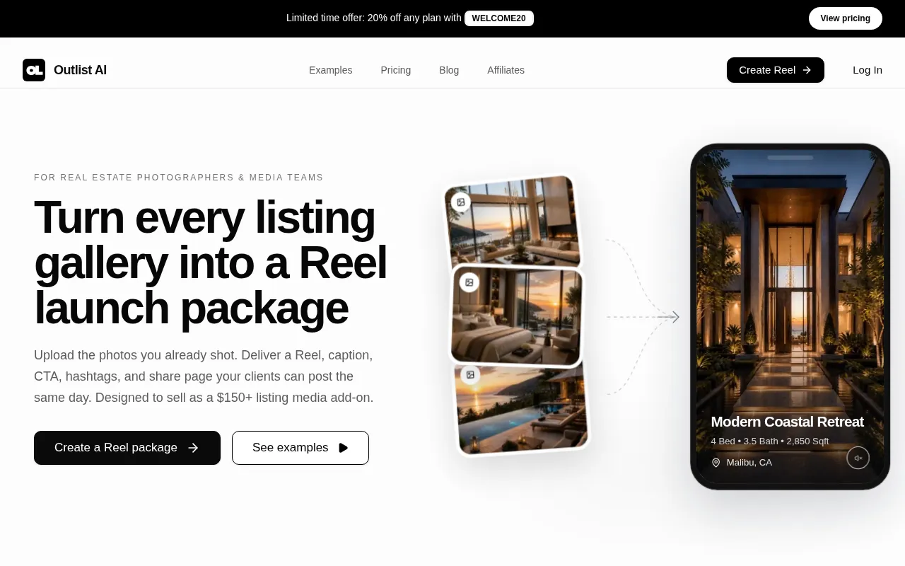 Outlist — preview screenshot