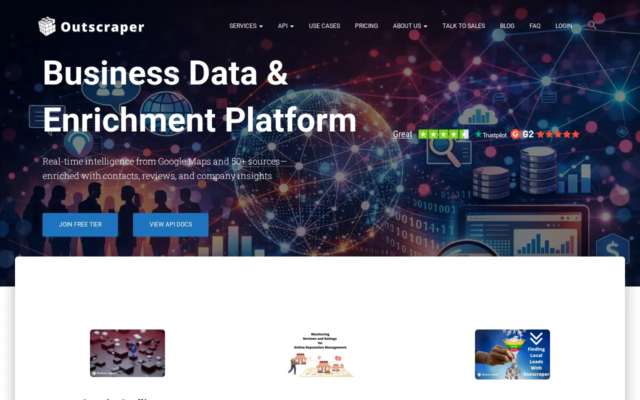 Outscraper — preview screenshot
