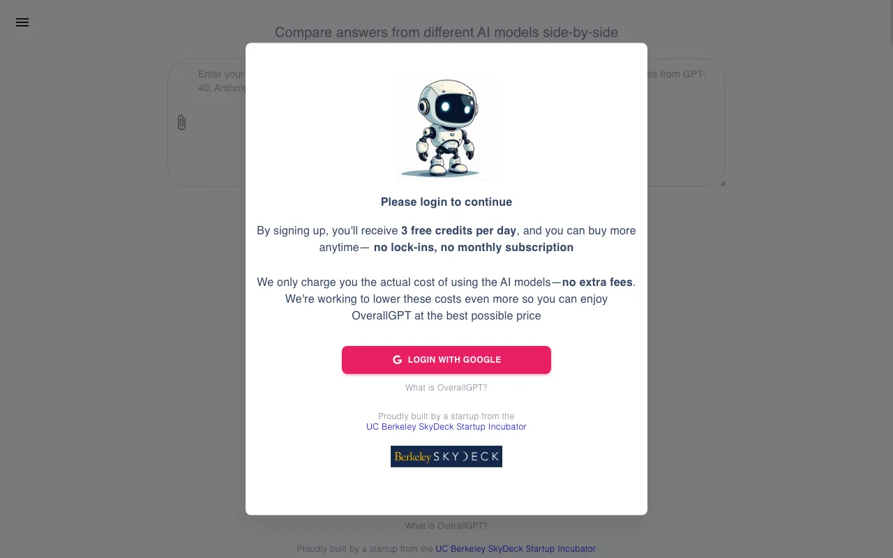 OverallGPT — preview screenshot