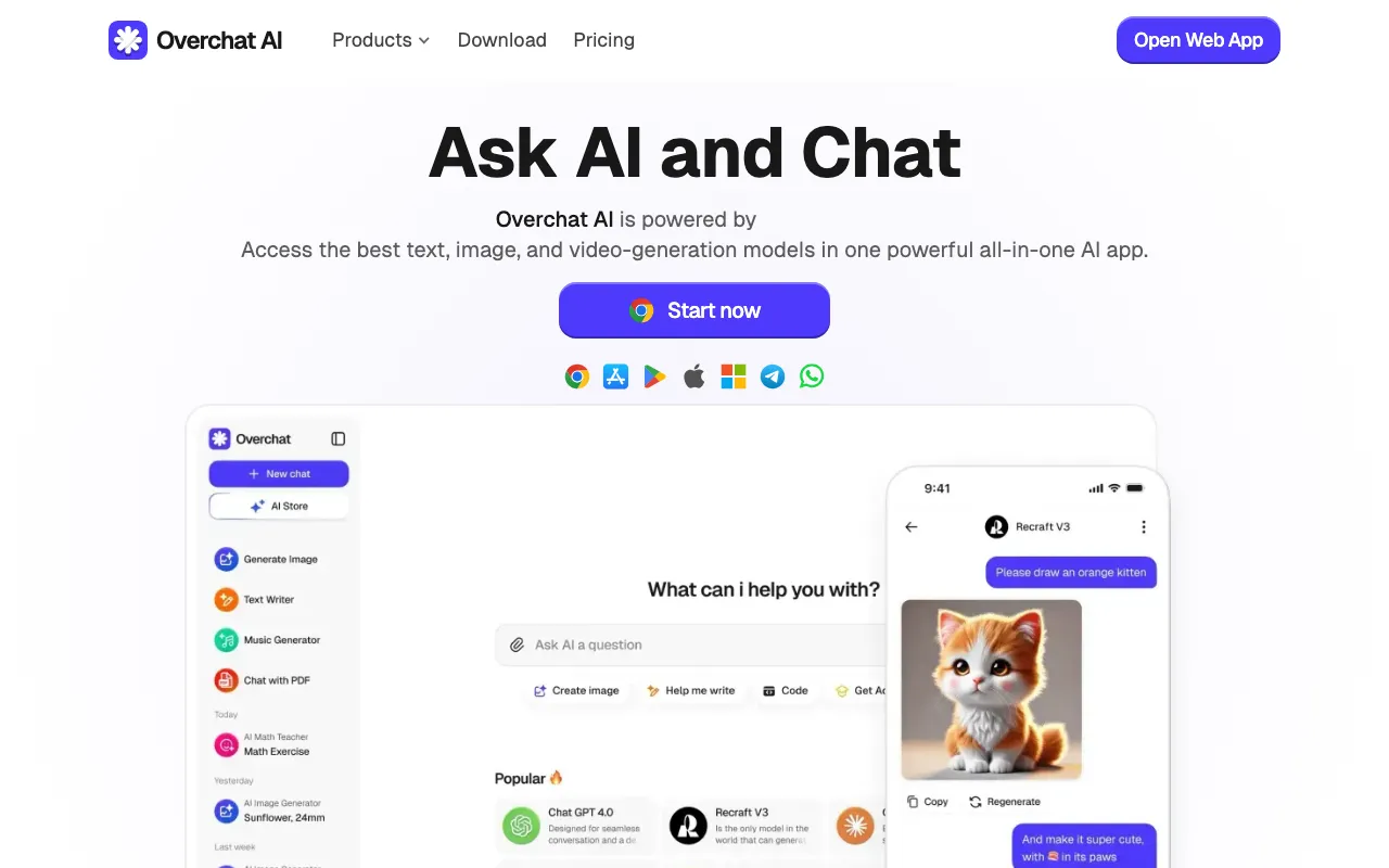Overchat — preview screenshot