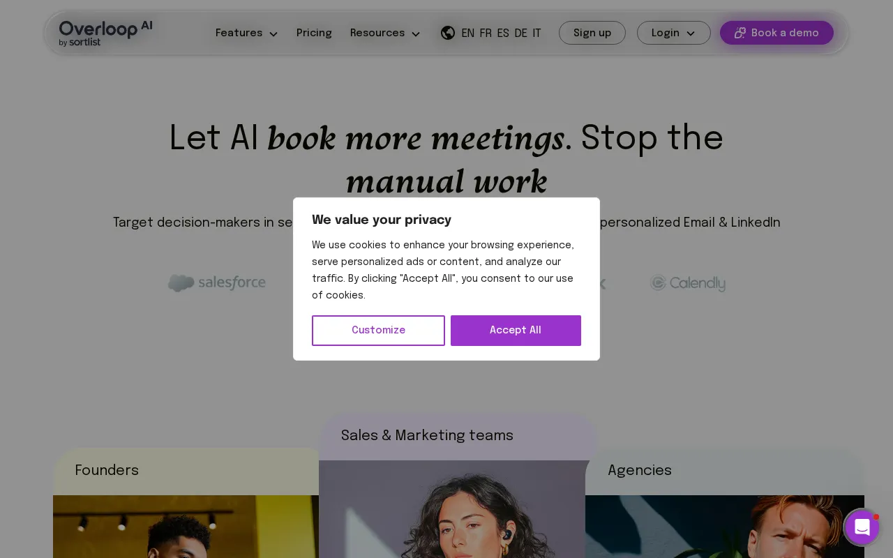 Overloop AI — preview screenshot