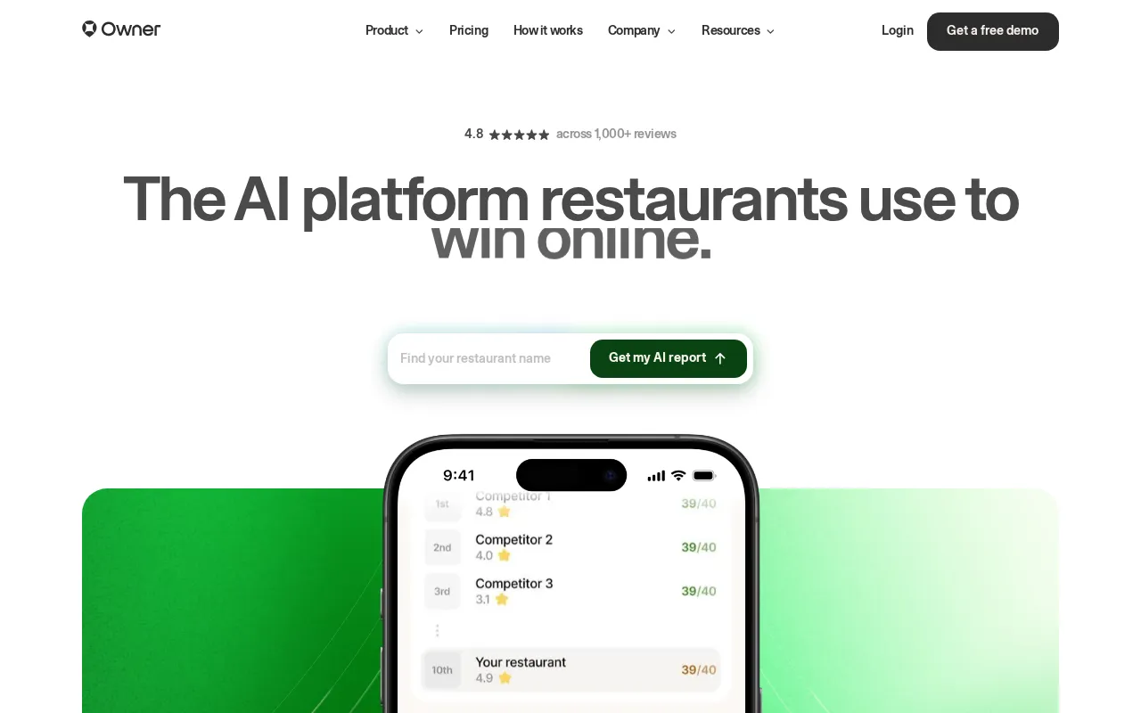 Owner.com — preview screenshot