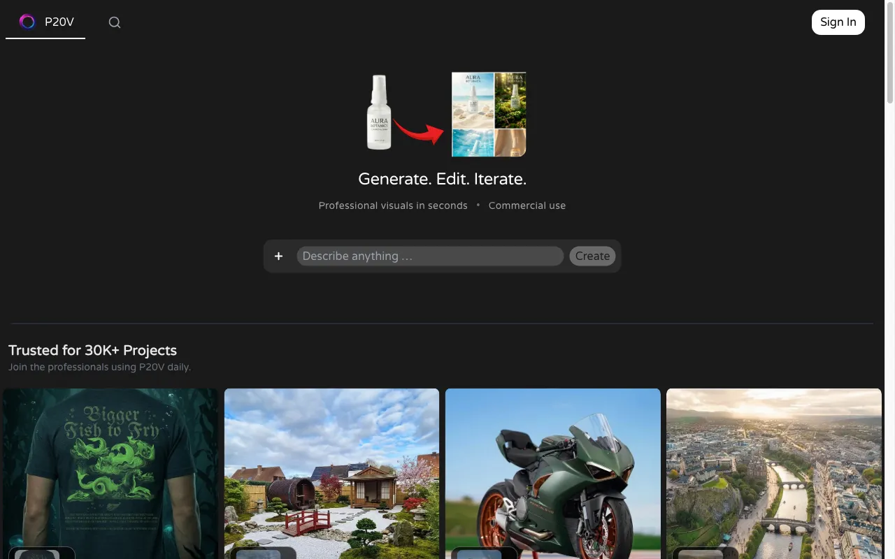 P20V — preview screenshot