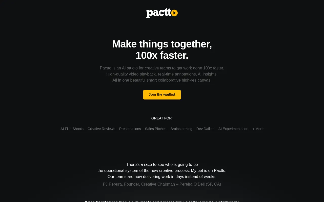 Pactto — preview screenshot