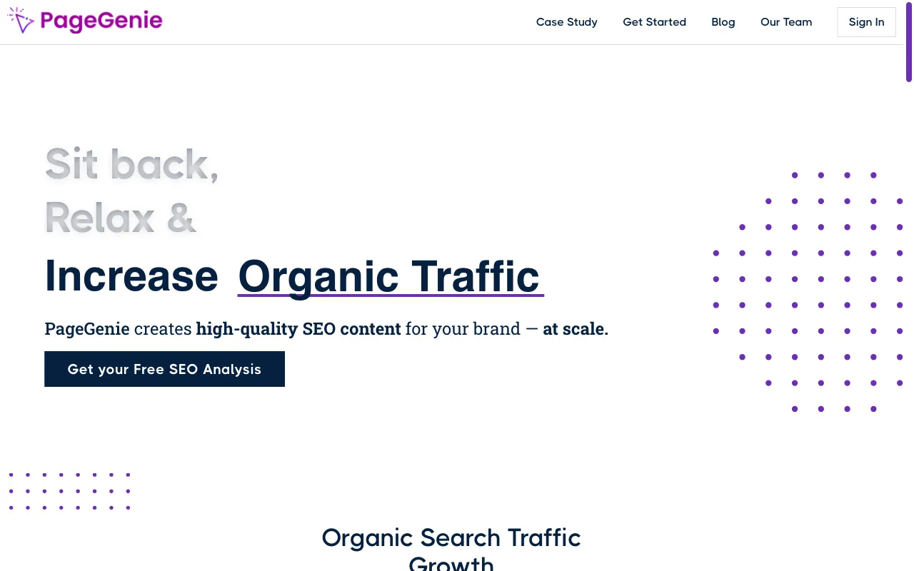 PageGenie — preview screenshot