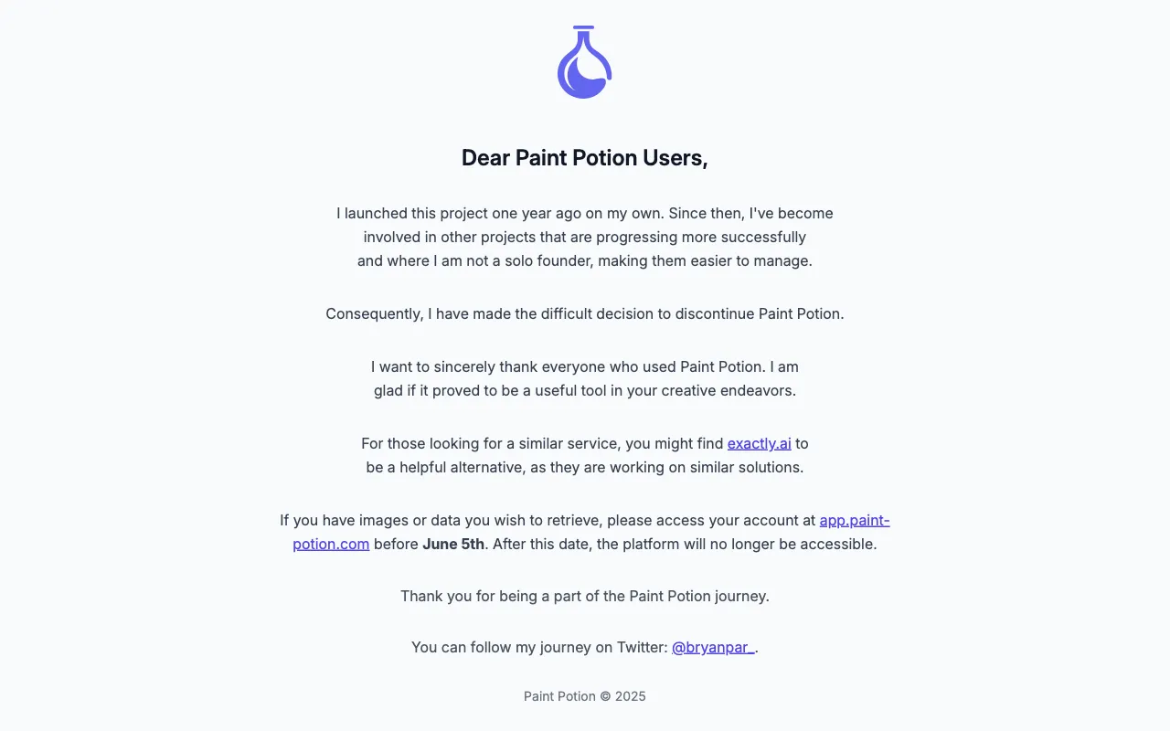 Paint Potion — preview screenshot