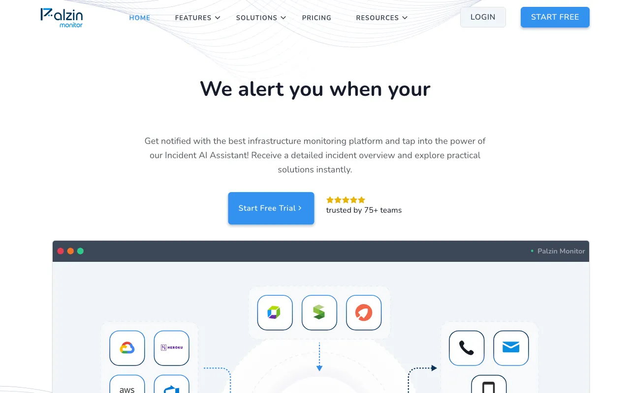 Palzin Monitor — preview screenshot