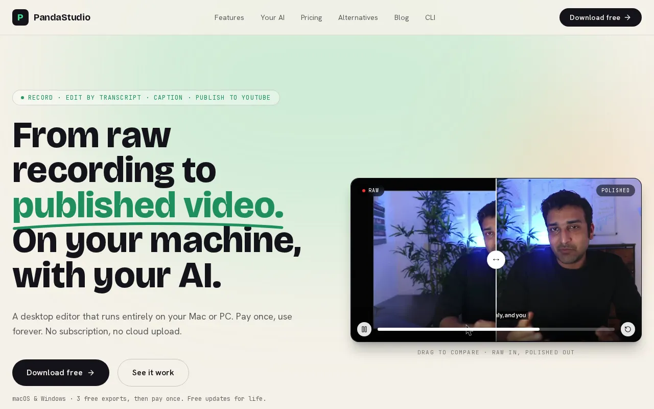 PandaStudio — preview screenshot