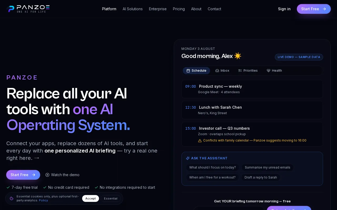 Panzoe — preview screenshot