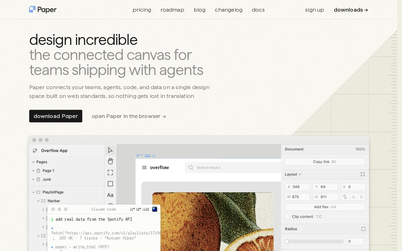 paper.design — preview screenshot