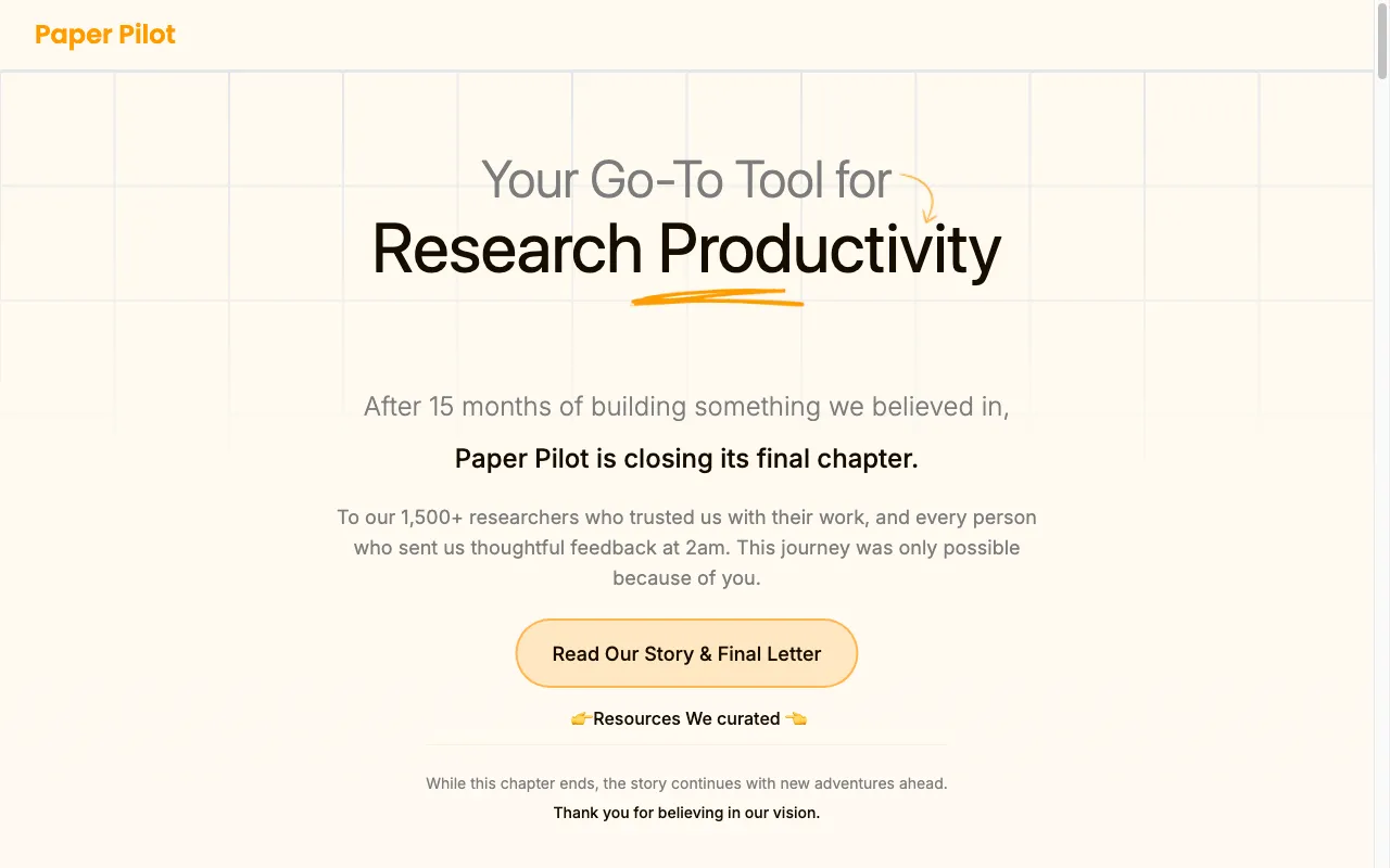 Paper Pilot — preview screenshot