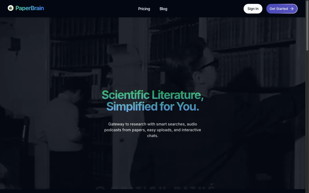 PaperBrain — preview screenshot