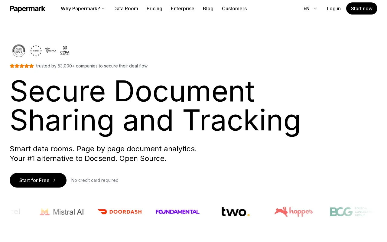 Papermark — preview screenshot