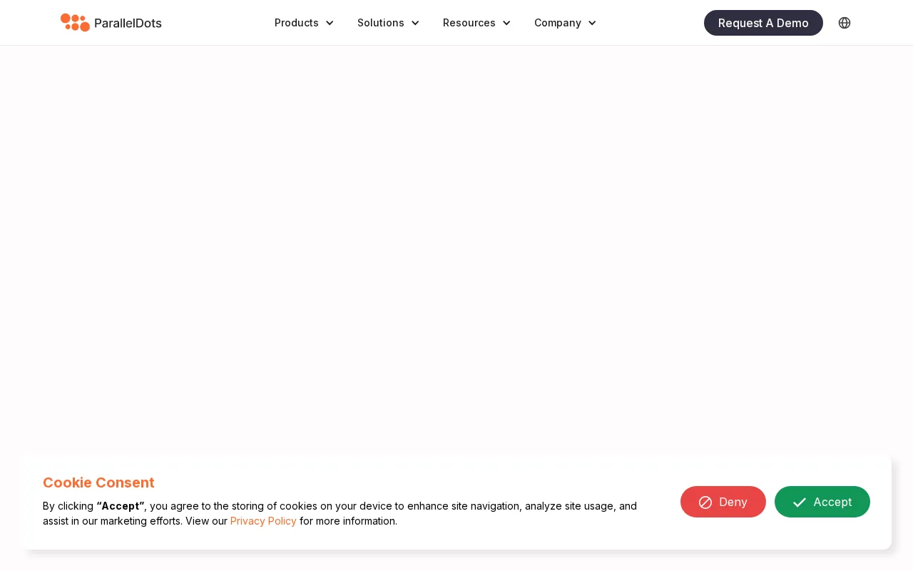 ParallelDots ShelfWatch — preview screenshot