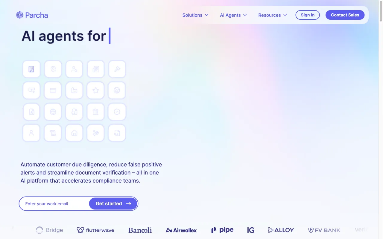 Parcha — preview screenshot