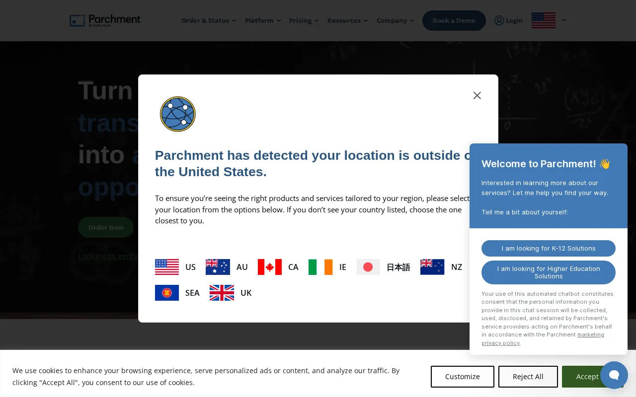 Parchment — preview screenshot