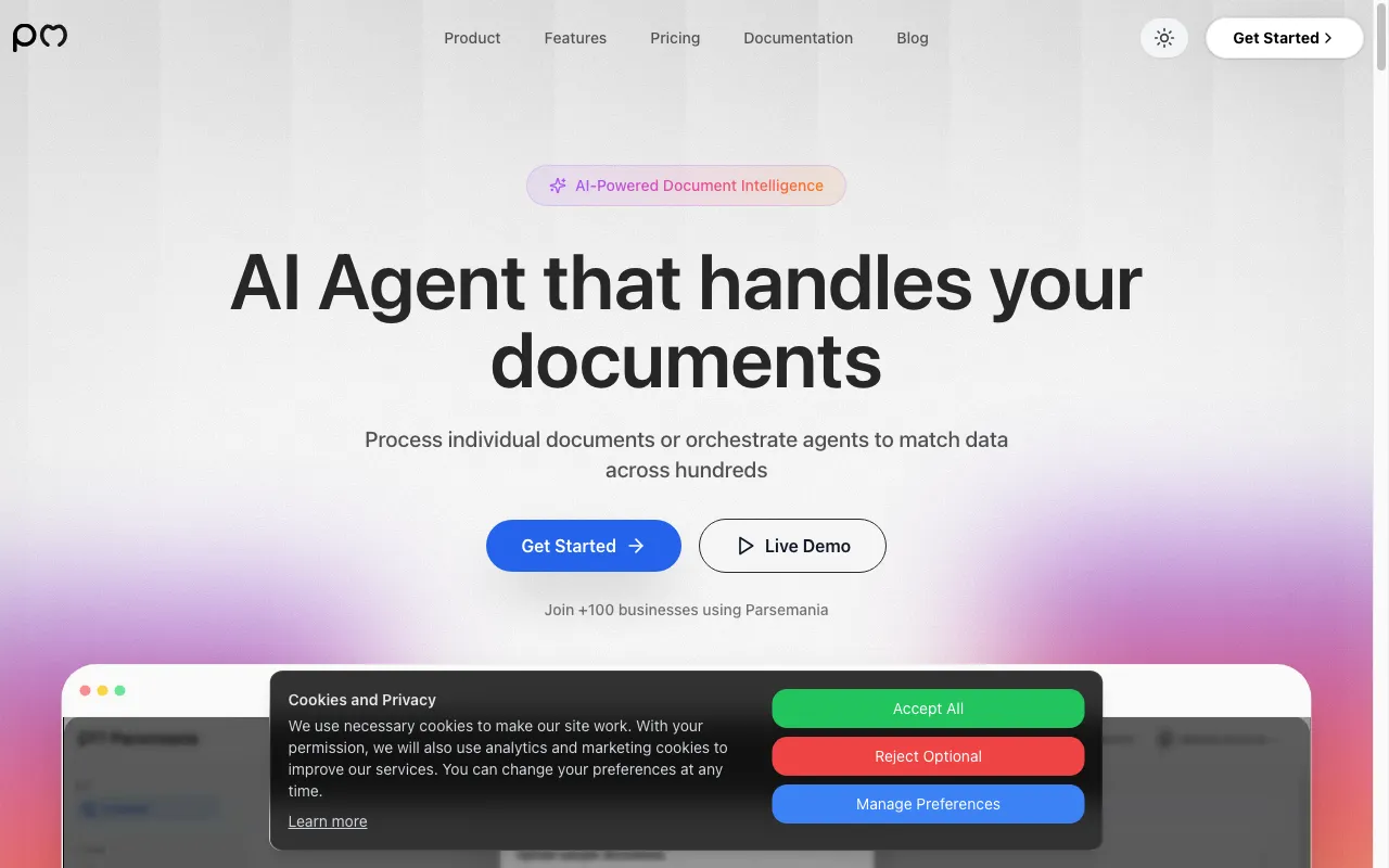 ParseMania.com — preview screenshot