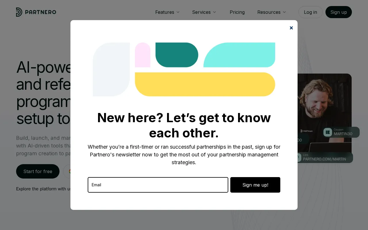 Partnero — preview screenshot