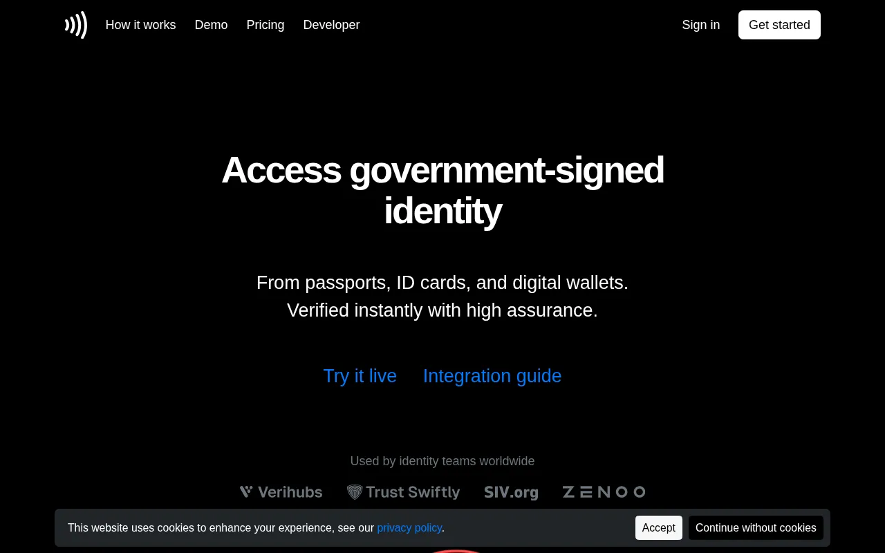 passportreader.app — preview screenshot