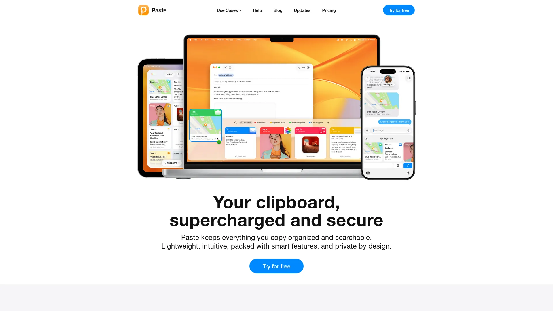 Paste — preview screenshot