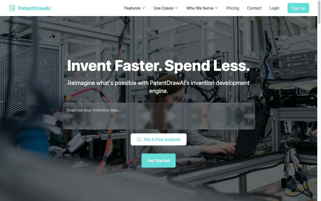 PatentDrawAI — preview screenshot