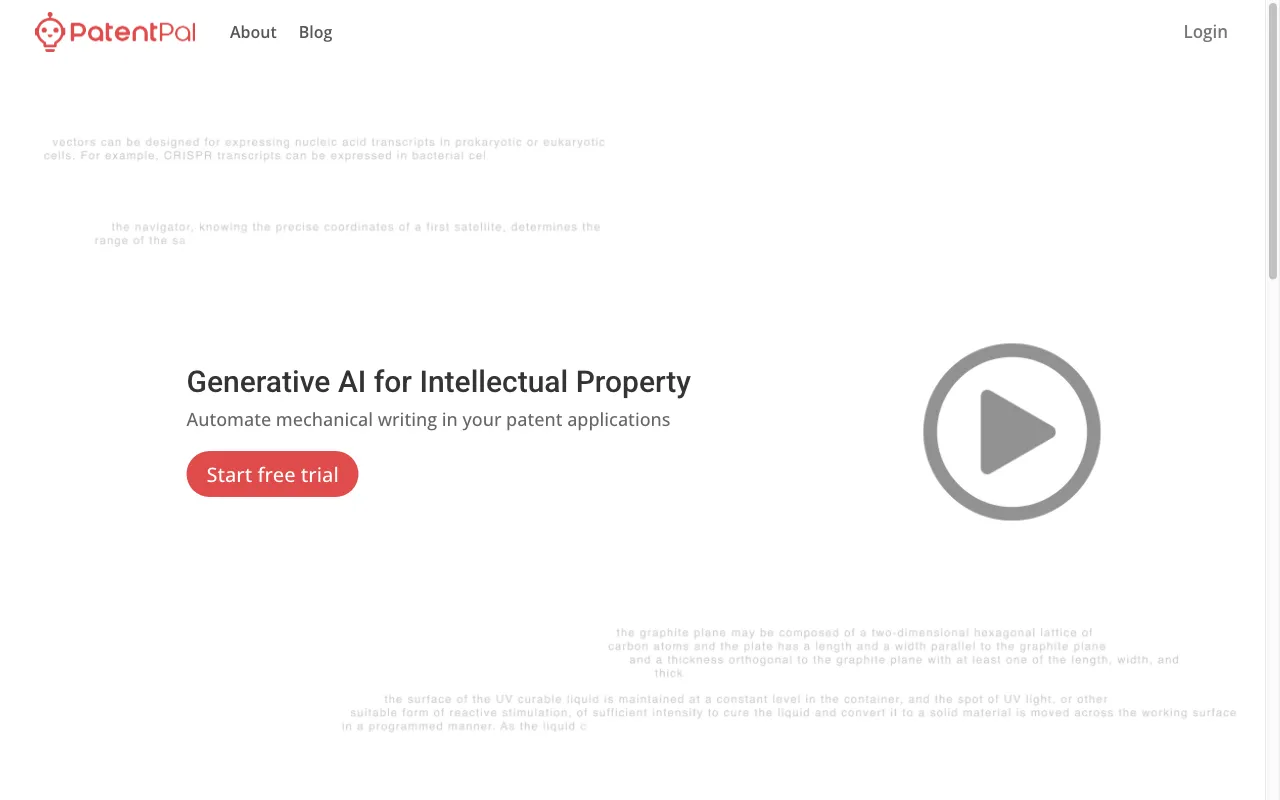 PatentPal — preview screenshot
