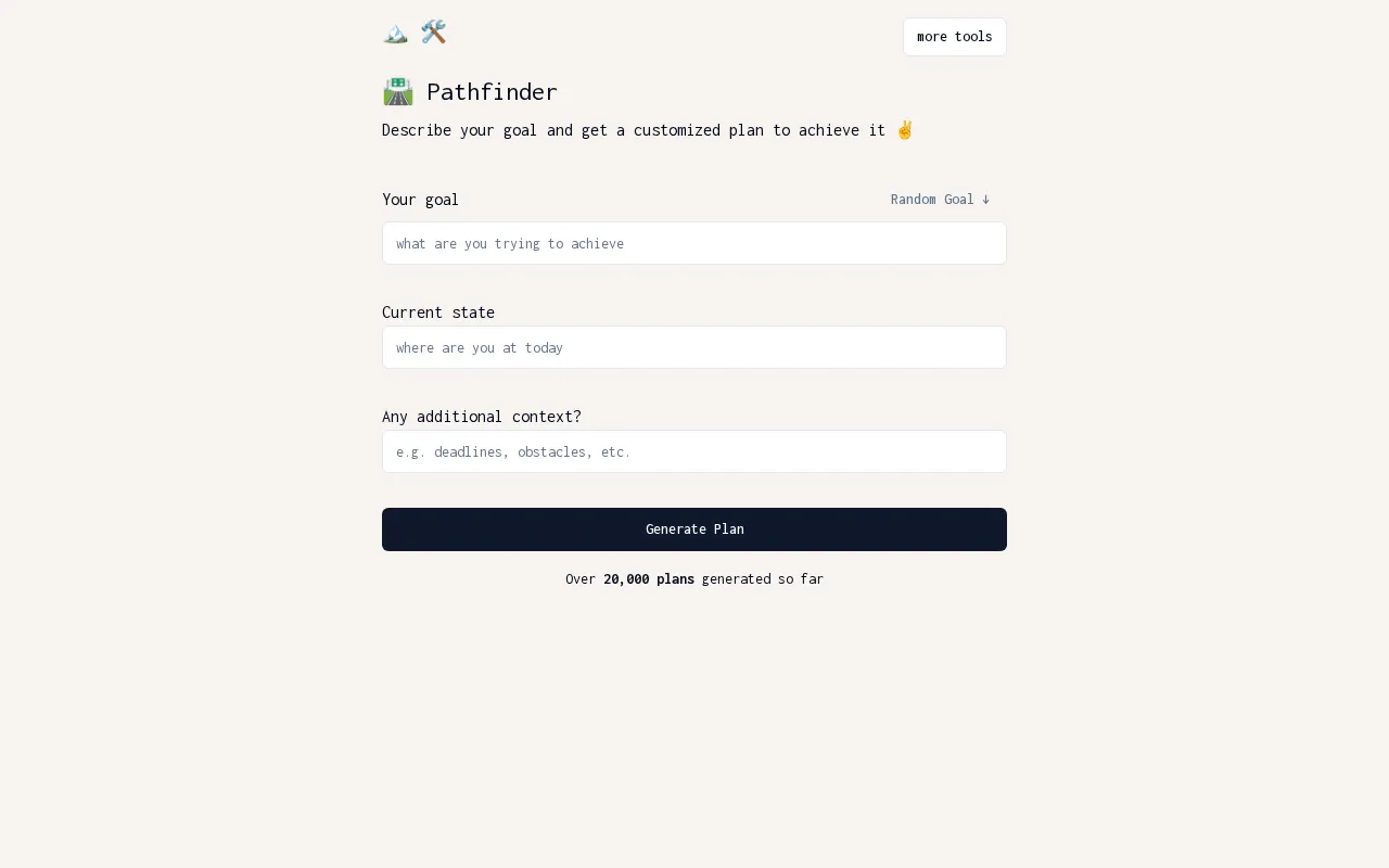 Pathfinder — preview screenshot