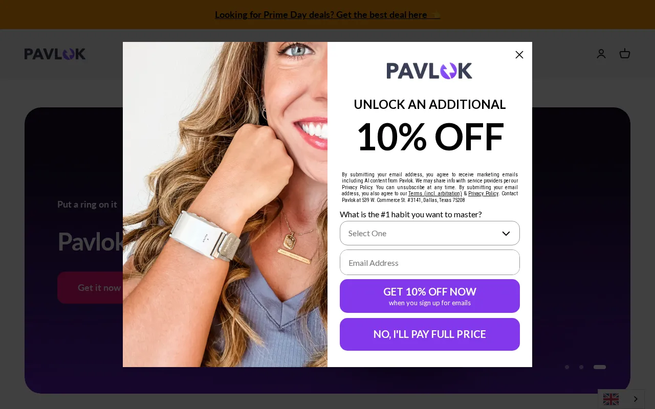 Pavlok — preview screenshot