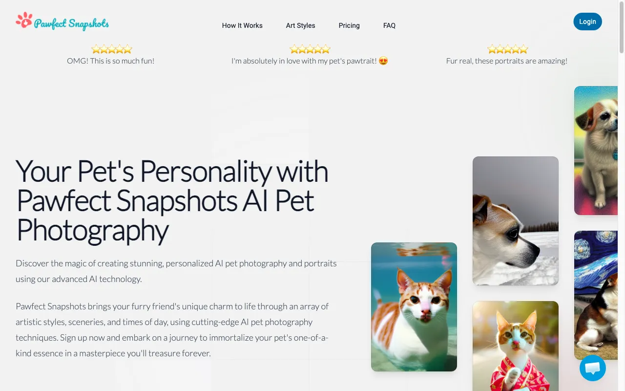 Pawfect Snapshots — preview screenshot