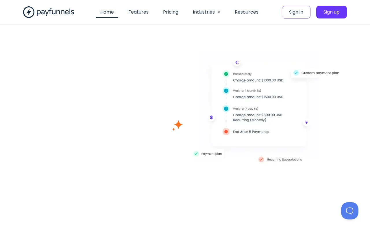 Payfunnels — preview screenshot