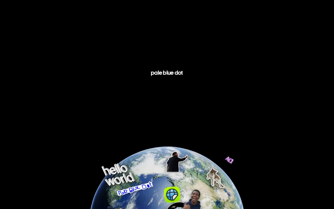 Pale Blue Dot — preview screenshot