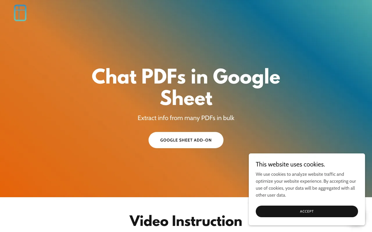 PDF AI Sheet — preview screenshot