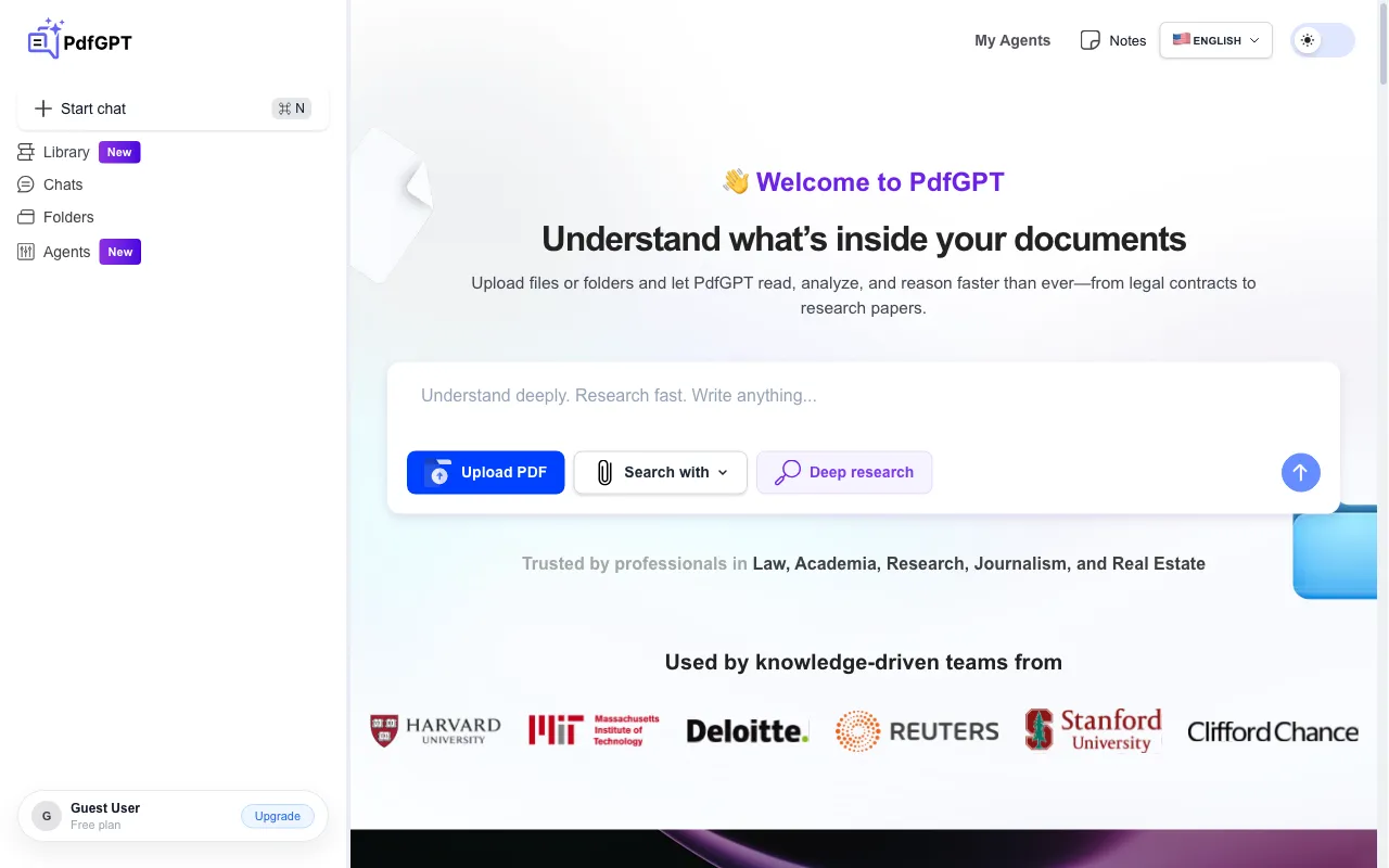 PDFGPT — preview screenshot